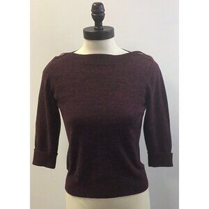 Womans Petite Small Roz & Ali Sweater